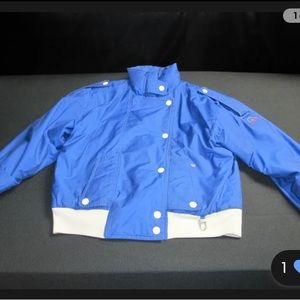 Bogner Womens Ski Jacket Size P Royal Blue white ~ 10010